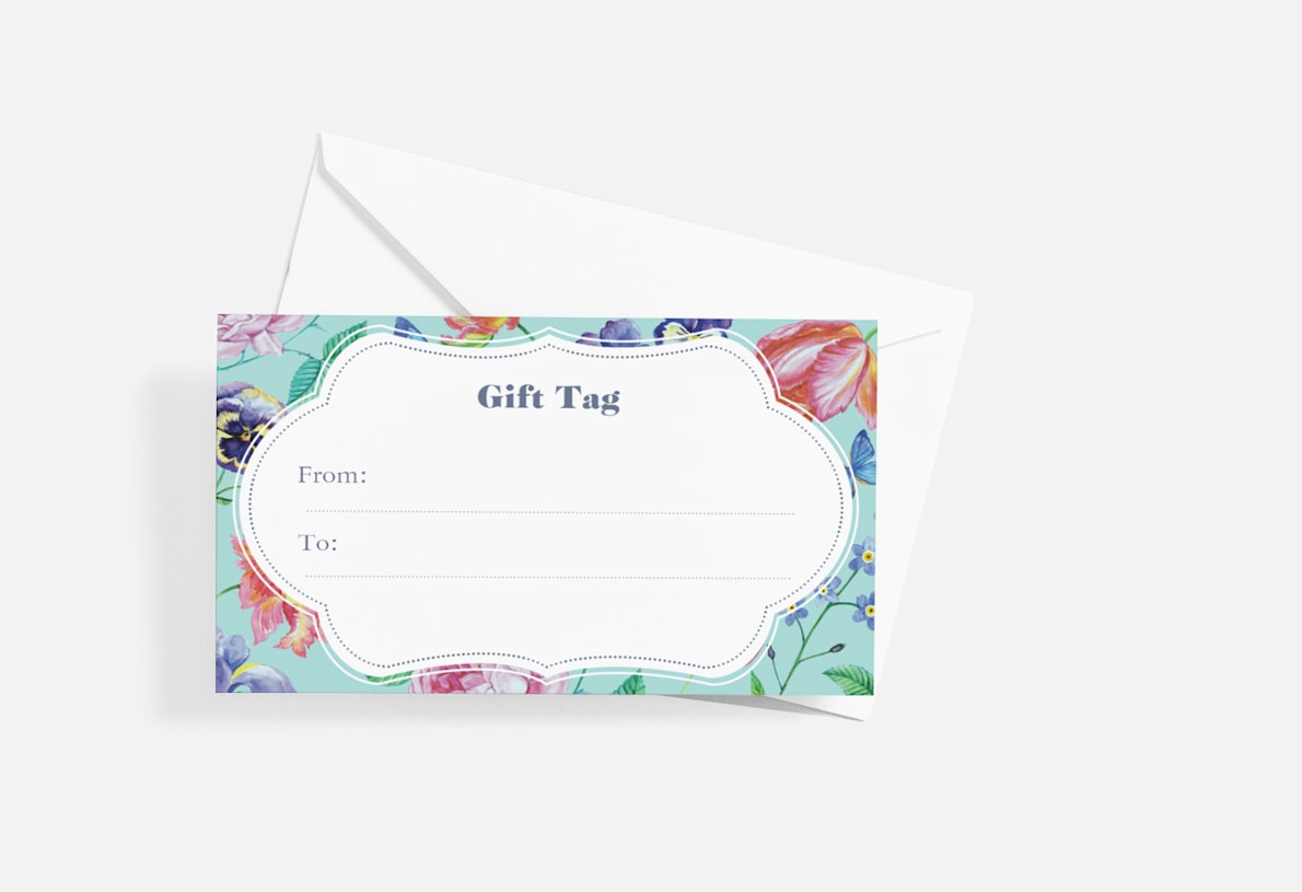 Gift cheap tags personalized