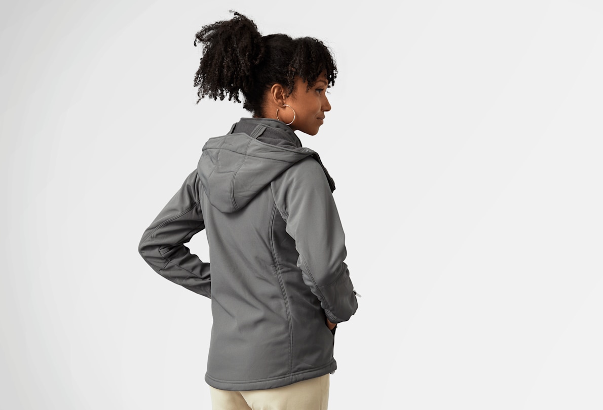 B&C™ Women’s Hooded Softshell Jacket 2