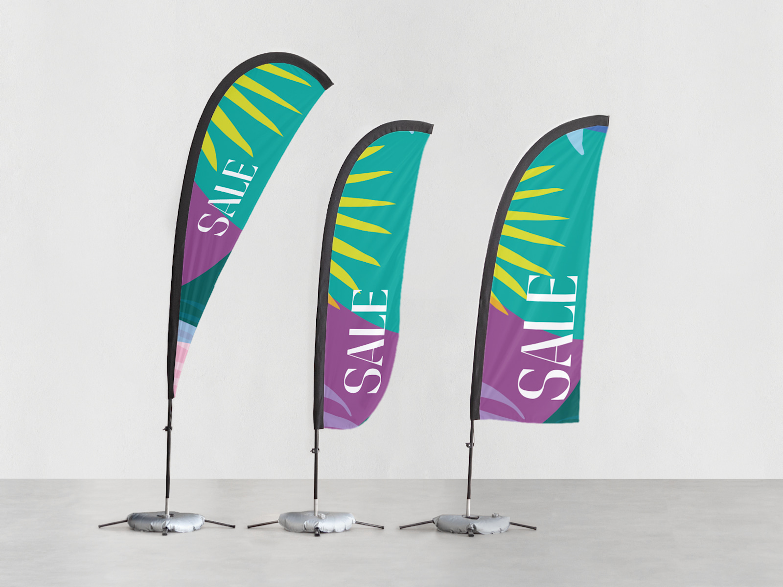 Flags 2024 and banners