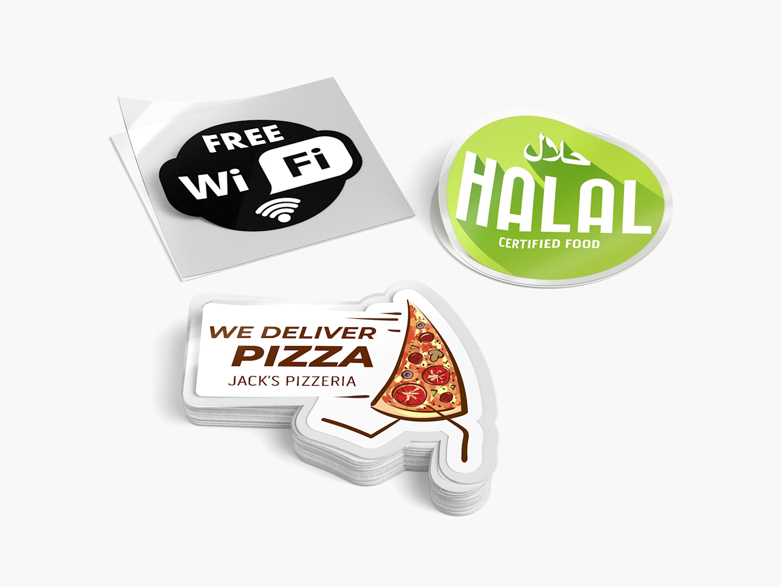 Clear stickers clearance