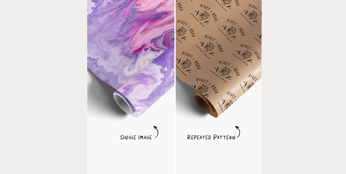 Purple and gold wrapping paper deals