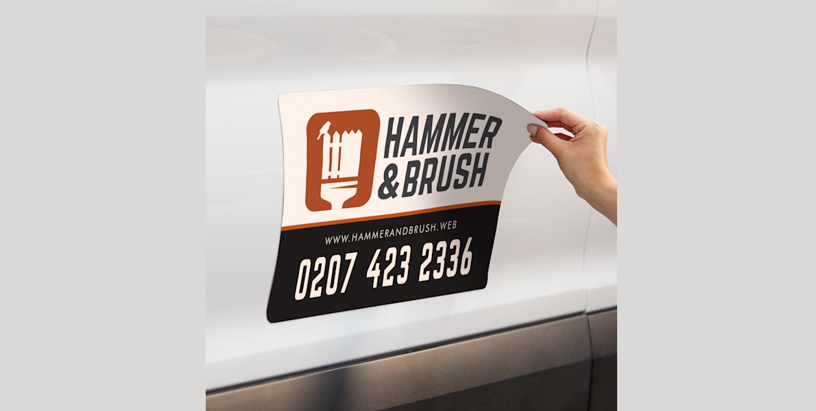 Magnetic Car Door Signs