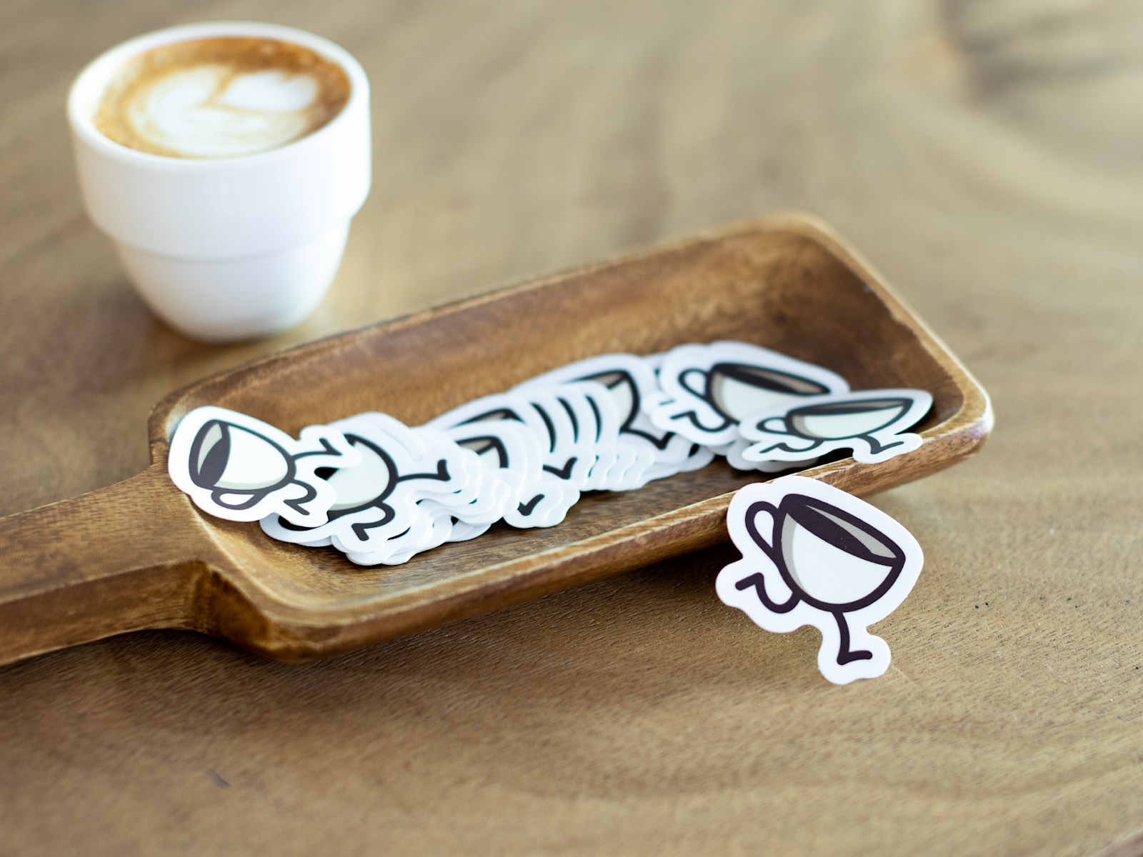 Die cut stickers 