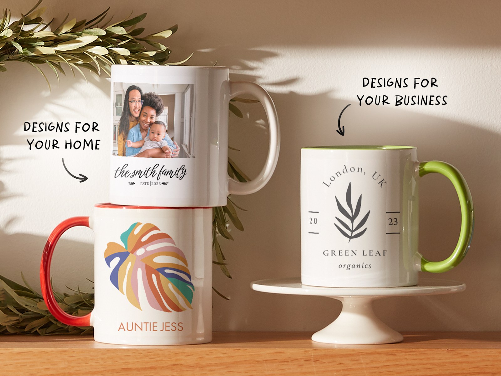 Personalised Mugs, Custom Photo Mugs