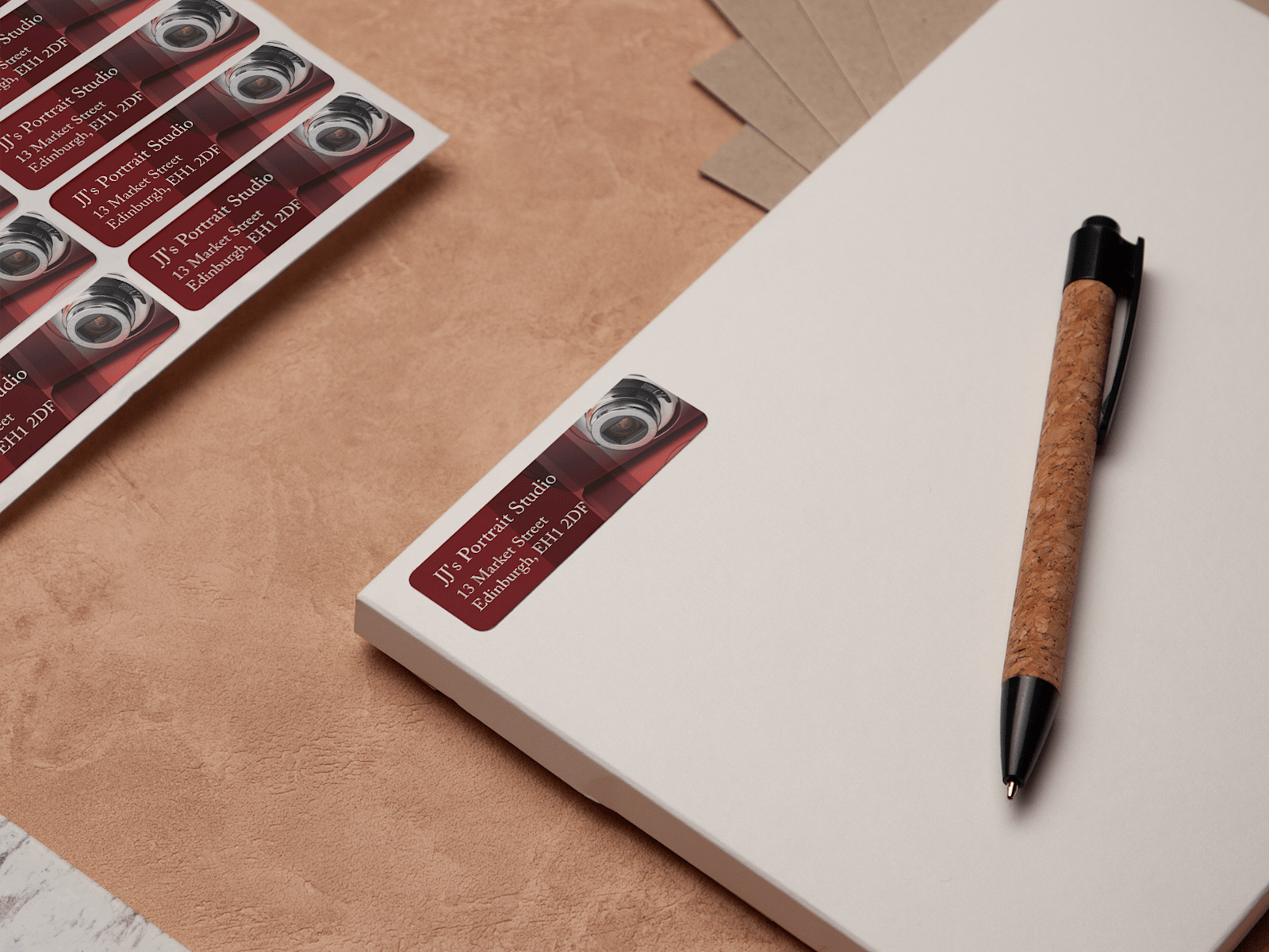Vista print address hot sale labels