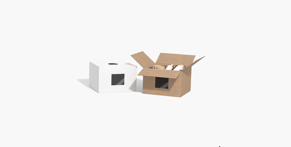 Plain Shipping Boxes VistaPrint UK