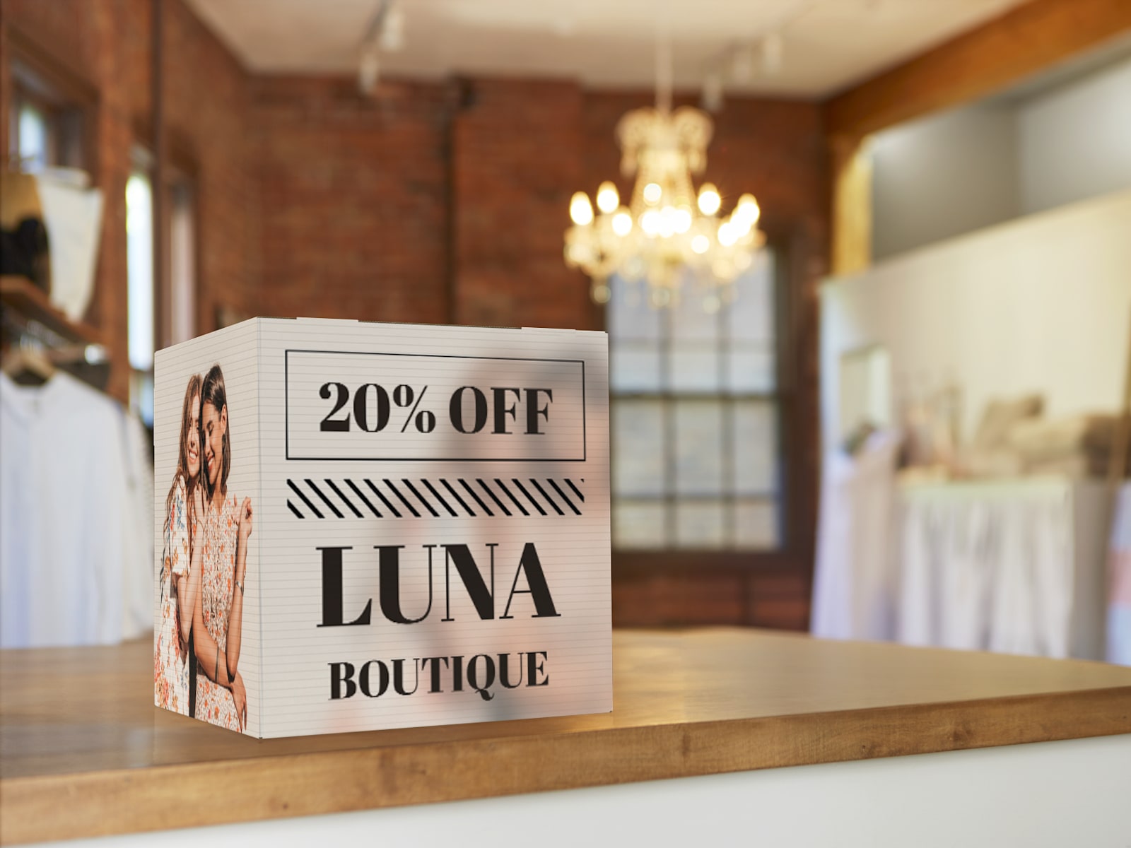 Cardboard cube box Printed Cardboard Display Cubes VistaPrint