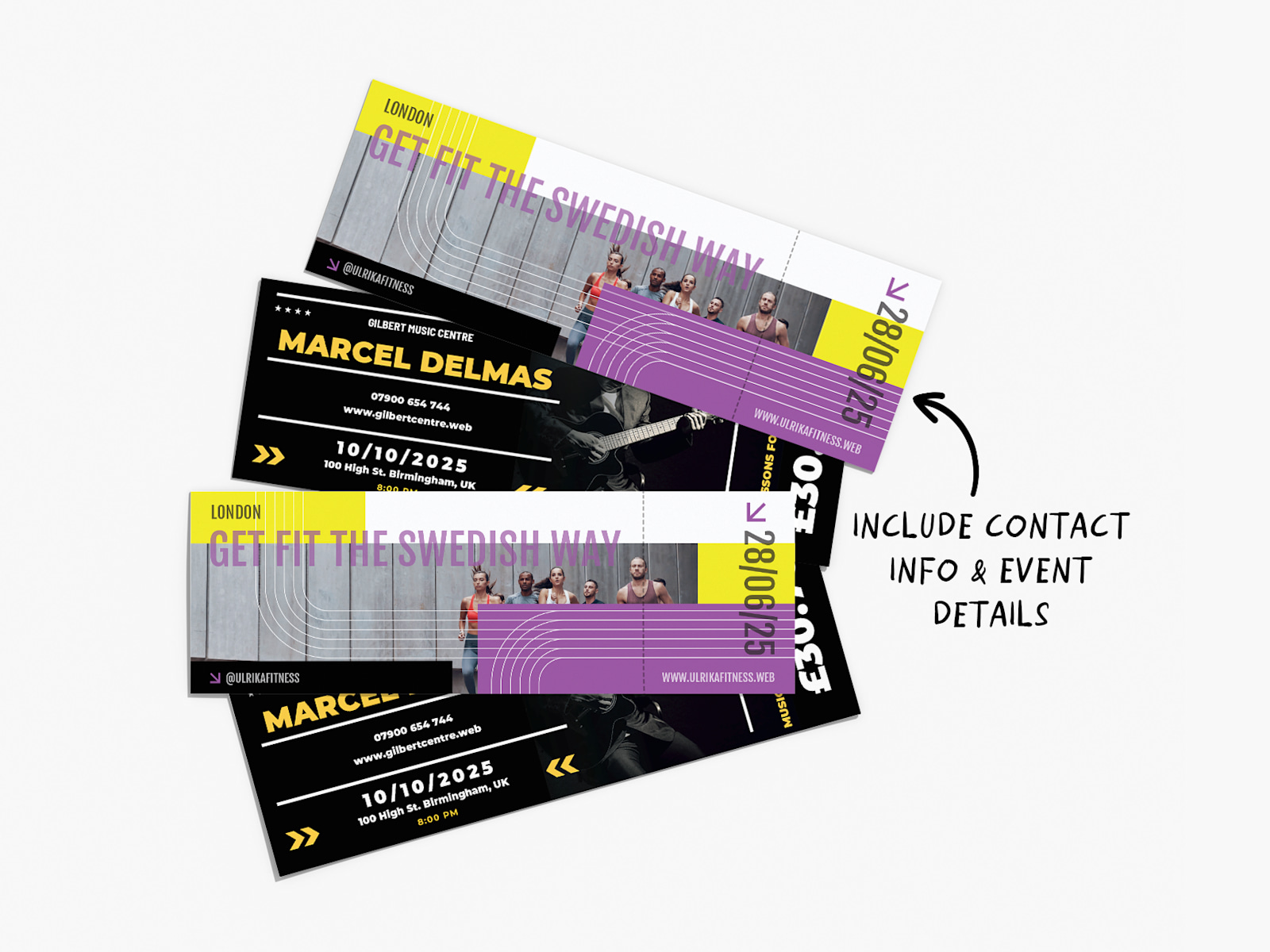 Custom Ticket Printing VistaPrint