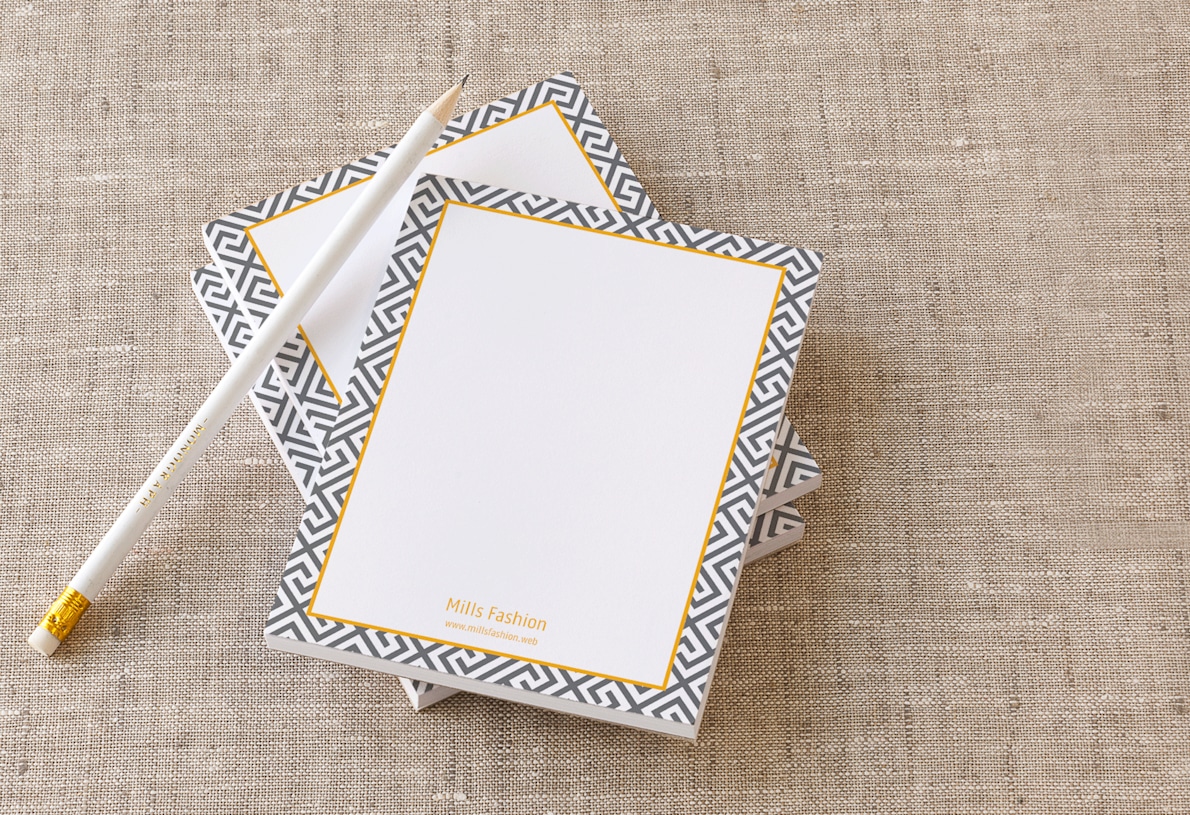 Personalized notepads sale