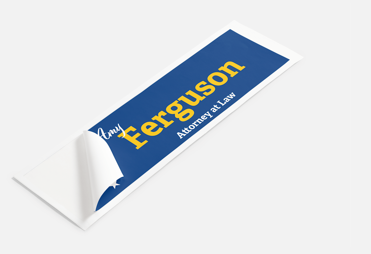 Personalised Car stickers & Bumper Stickers Vistaprint UK