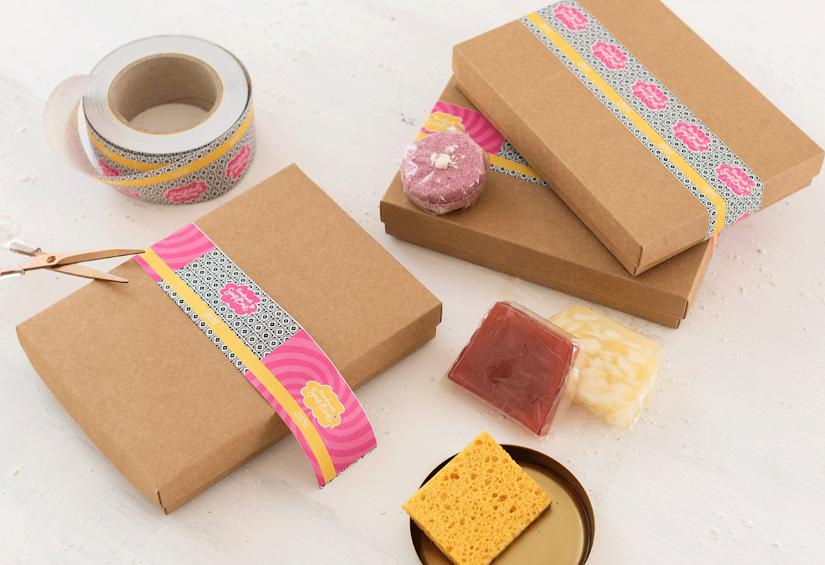 Custom Printed Tape Printed Packaging Tape VistaPrint