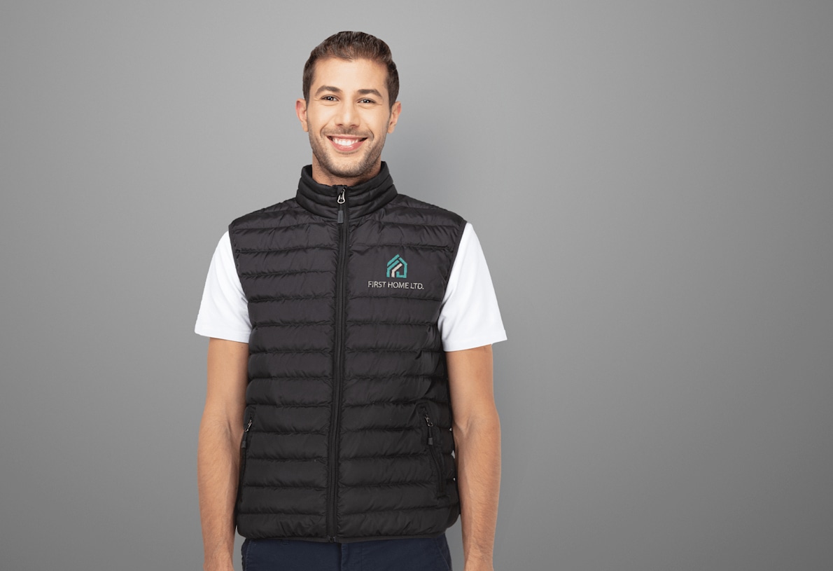 Mens puffer jacket vest deals
