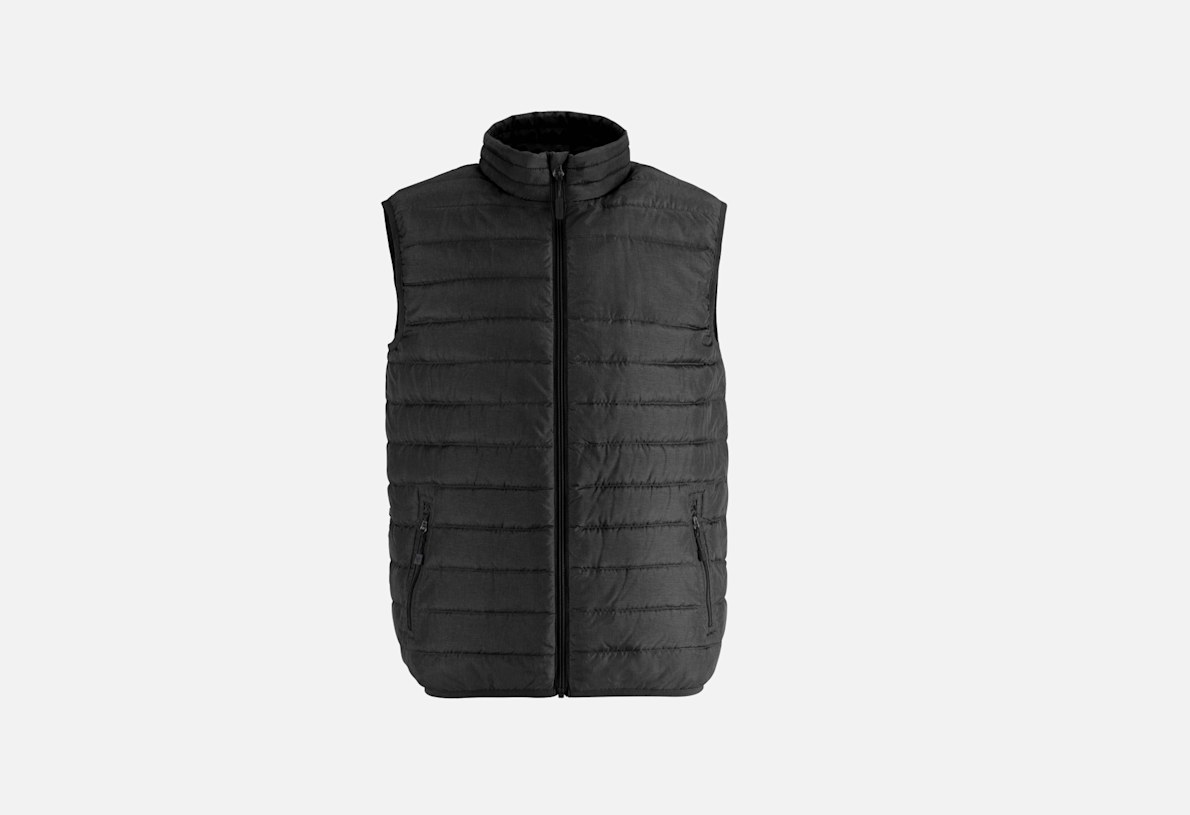 Mens white down sales vest