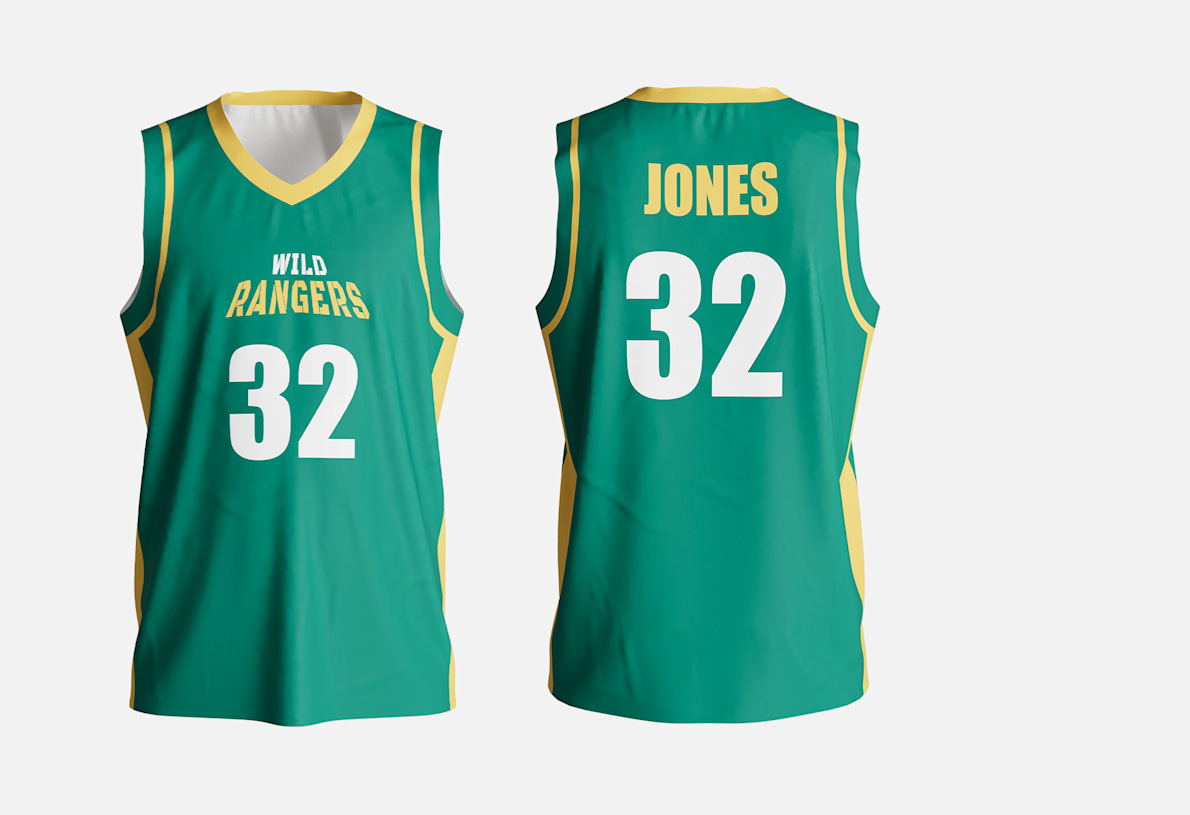 Custom Kids Basketball Jersey VistaPrint IE