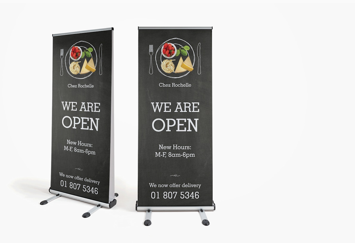 Double Sided Roller Banners 2
