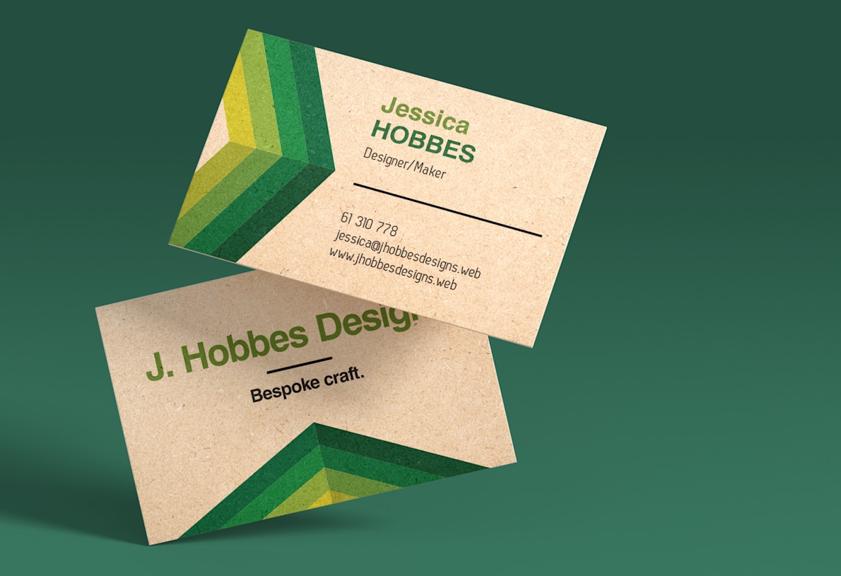 Kraft Paper Business Cards, Eco-friendly Cards