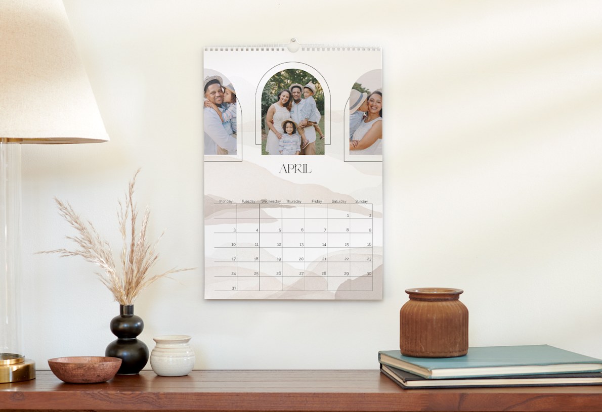 Photo wall calendars