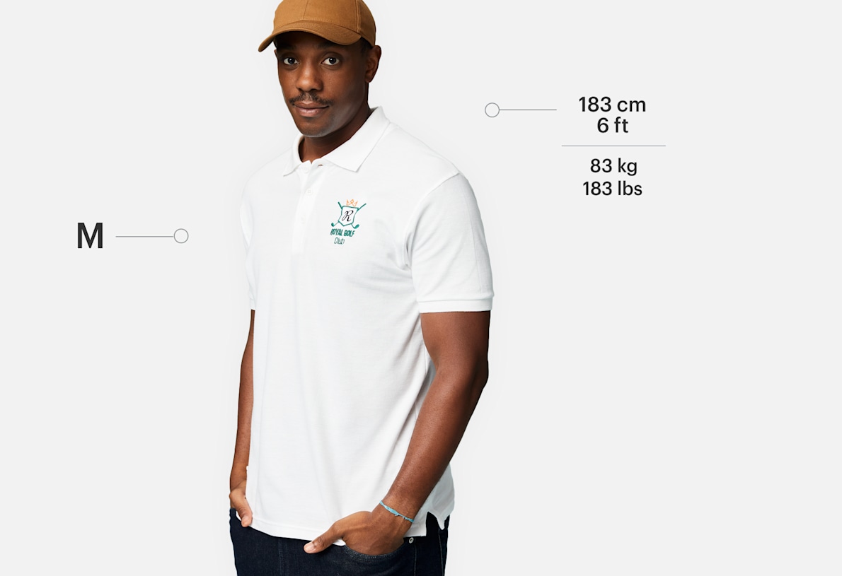 Vistaprint Customised Fruit of The Loom Polo Shirt | Industry Designs | No Minimum Quantity