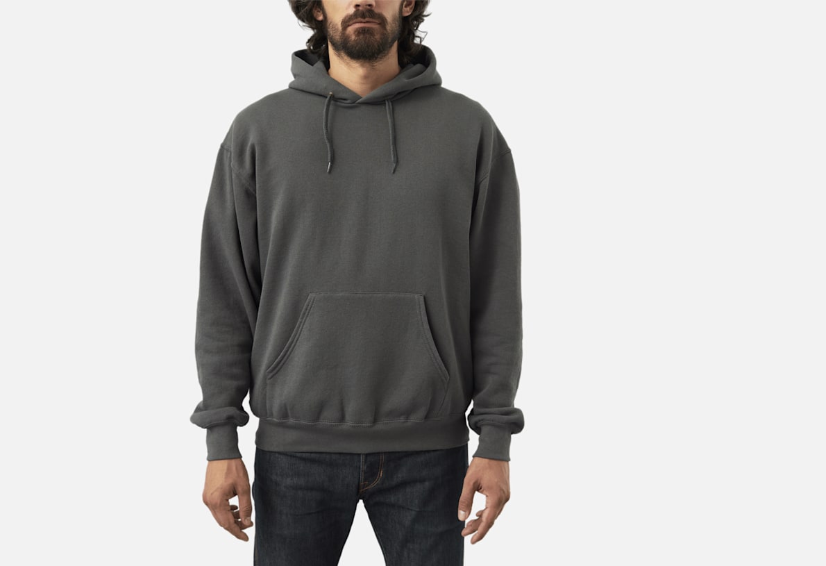 Mens Premium Hooded Sweatshirt ? New Fruit of the Loom Hoodie ? FREE  Delivery