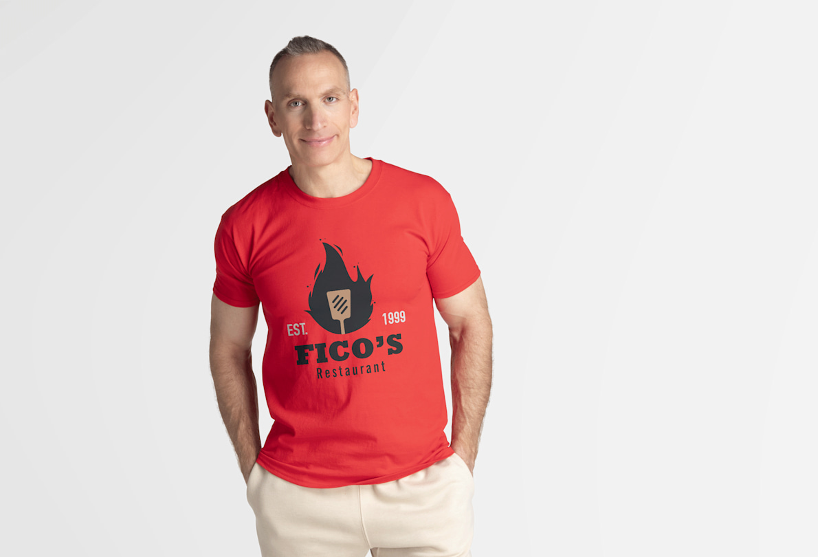 Fruit of the Loom® Basic Men’s T-shirt 1