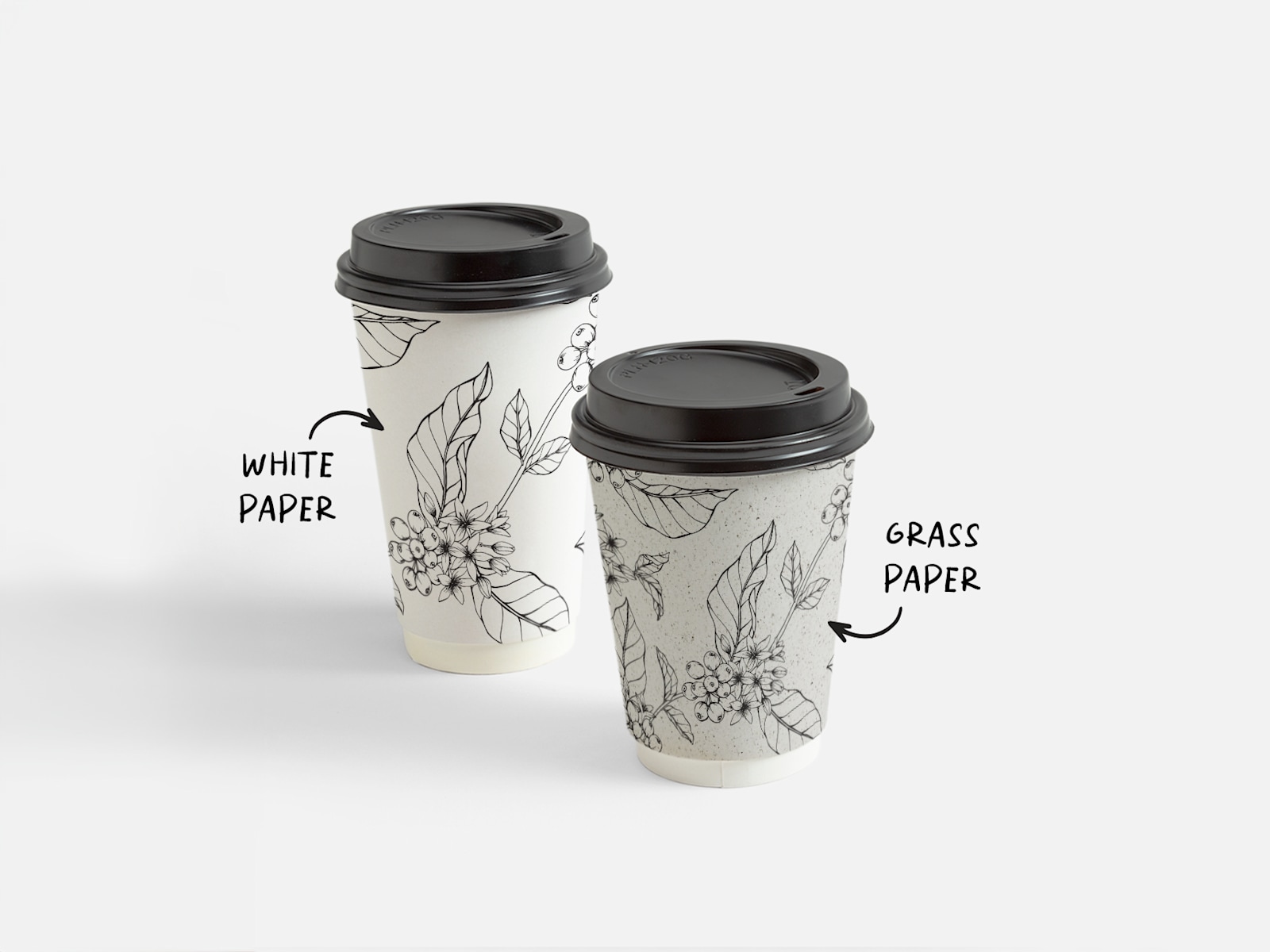 Paper coffee on sale cup design