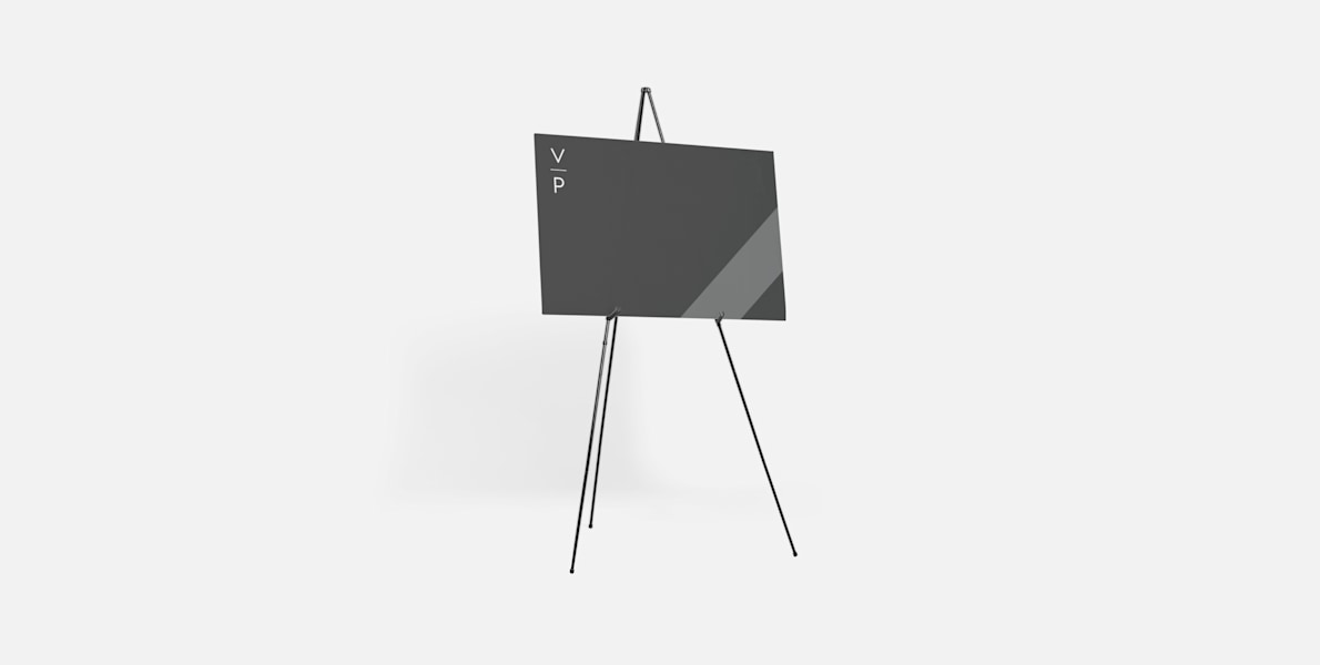 Easels for foam boards and plastic signs | Vistaprint Ireland