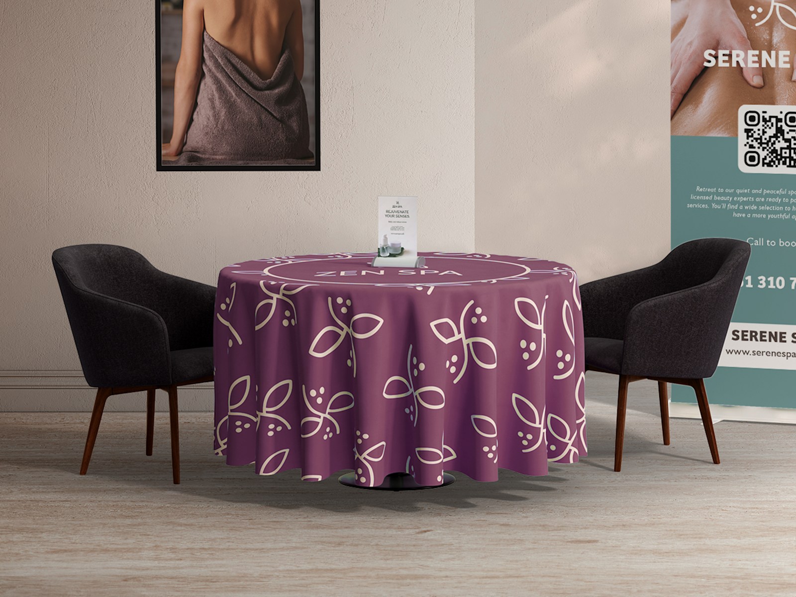 Personalised Tablecloth with Logo Vistaprint