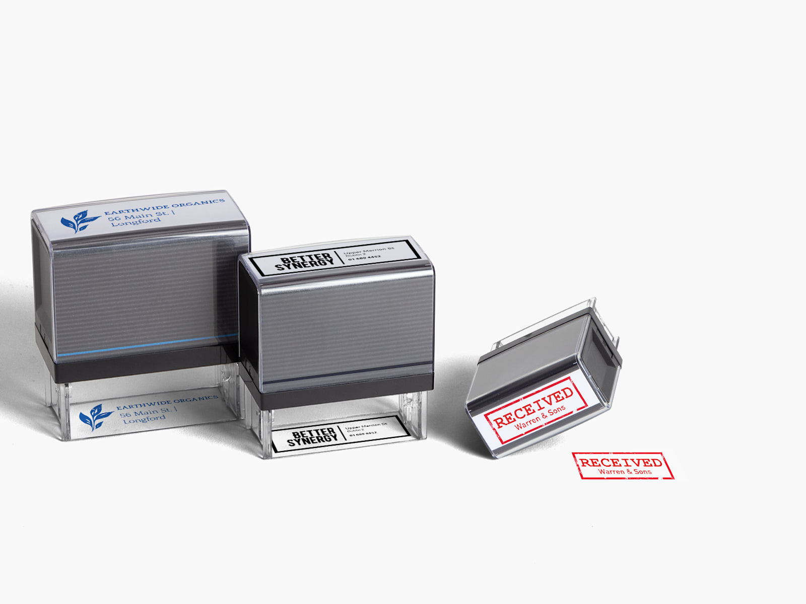 Recycled Self-Inking Stamps 3