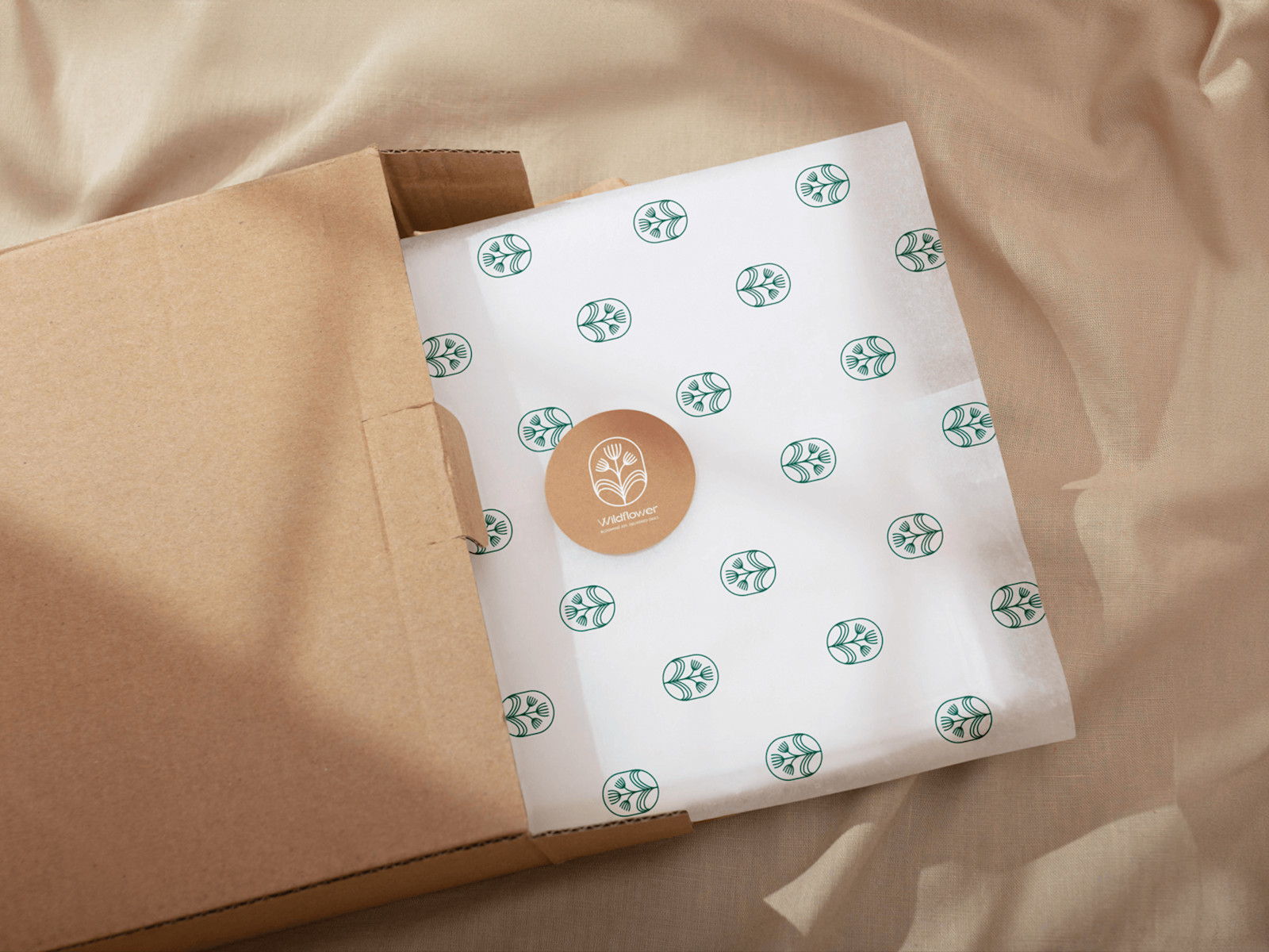 Larger version: Personalised tissue paper printing