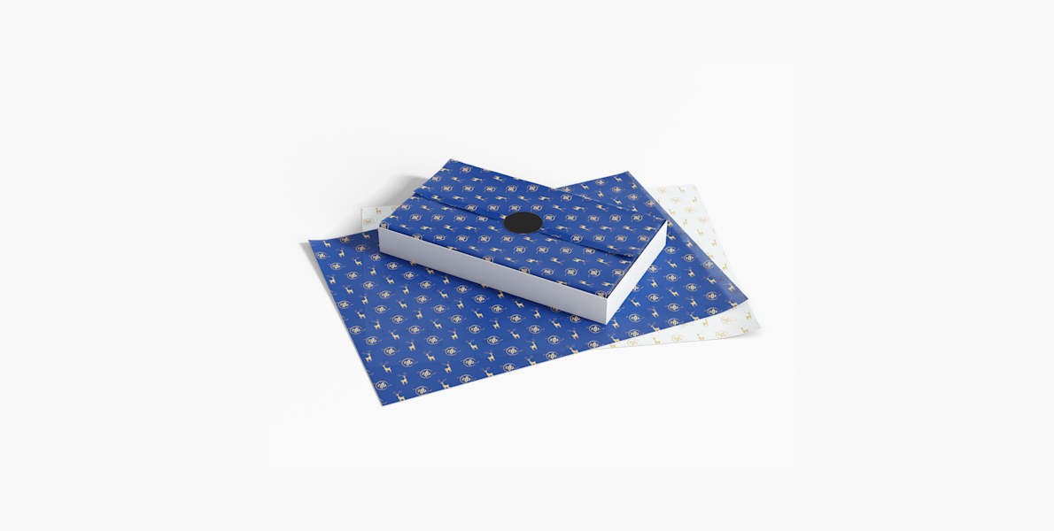 Custom tissue paper