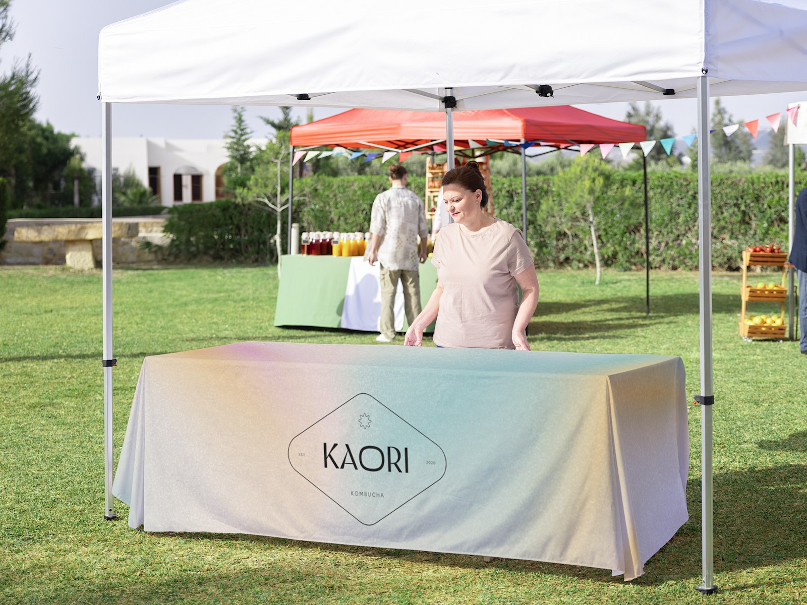 Personalised Tablecloth with Logo Vistaprint