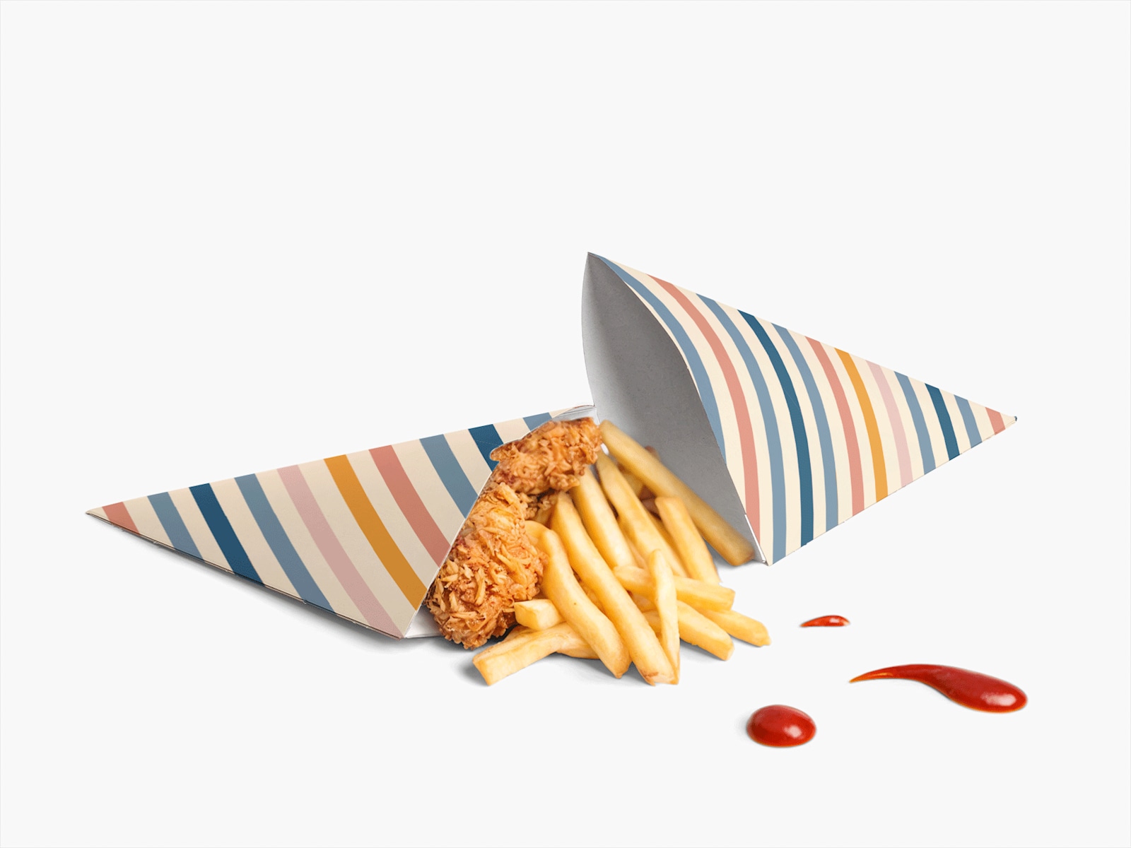 Custom Paper Cone Bag Printing UK