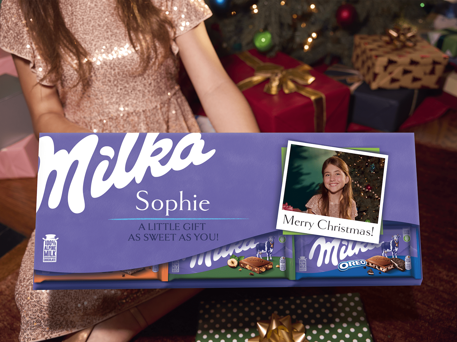 Giant Personalised Milka Chocolate Bars 2