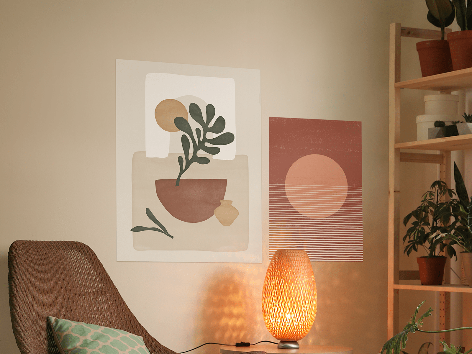 Self-adhesive Posters