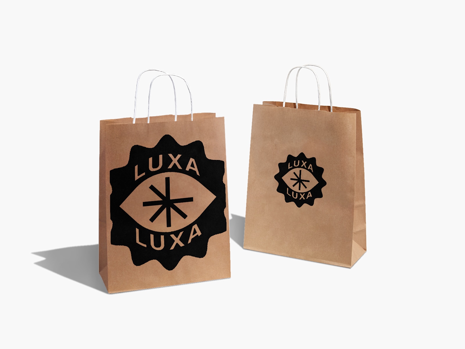 Paper Bags With Single Colour Print 6