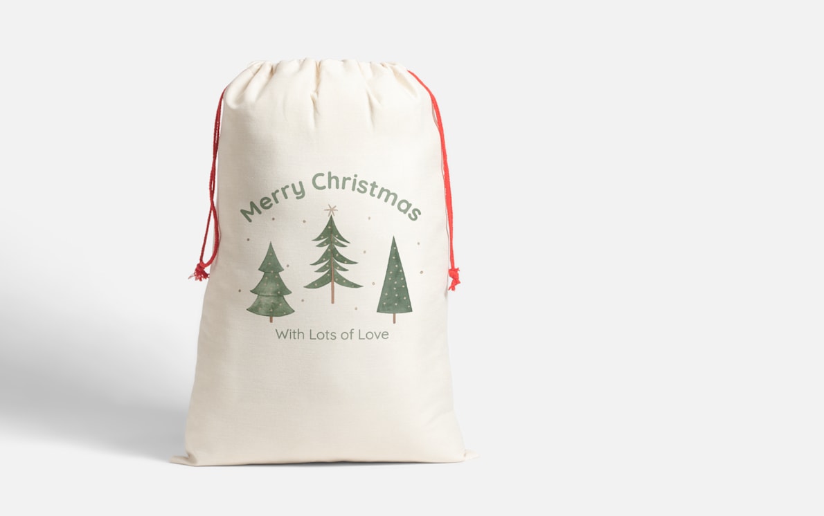 Personalised Santa Sacks Christmas Santa sacks VistaPrint NZ