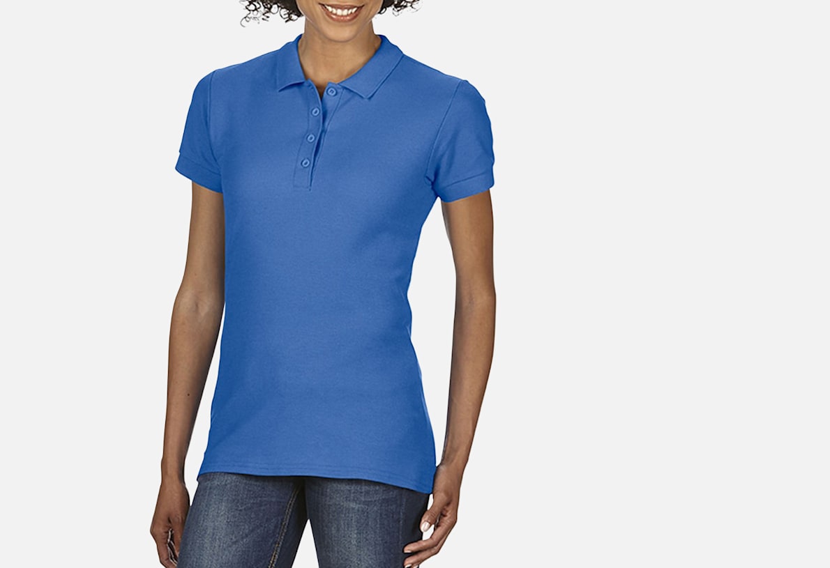 Gildan women's new arrivals polo shirts