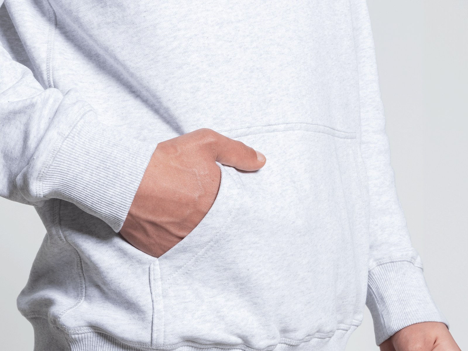 Heavyweight cotton hoodie outlet