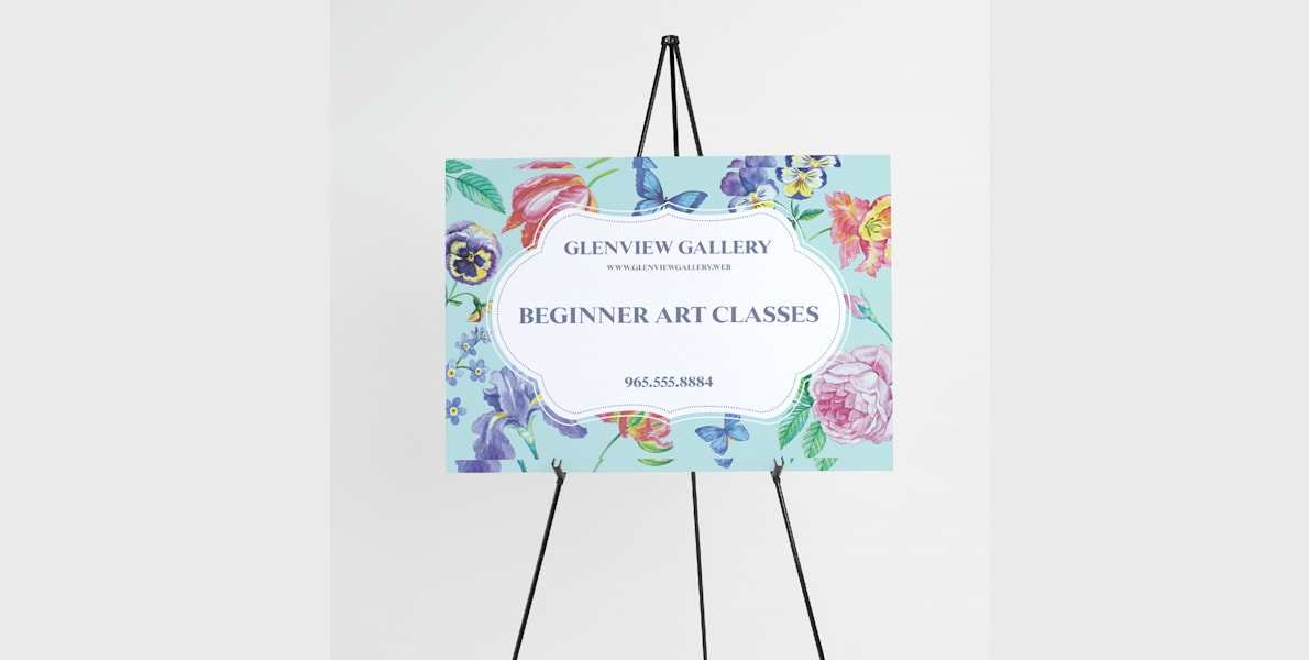 Get Creative and Save with Our Poster Board Sign