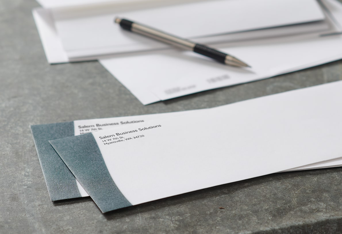 Standard Envelopes, Professional Branded Envelopes |