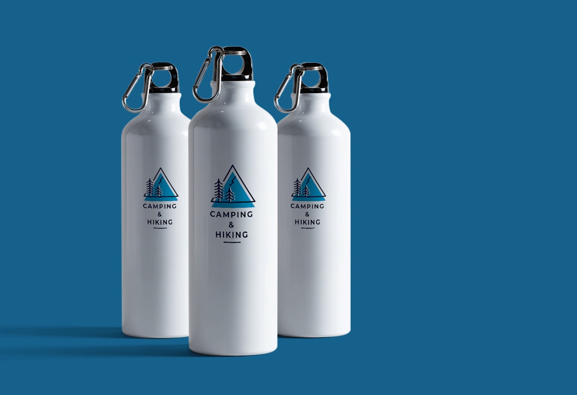 Custom Water Bottles - 16 oz. Stainless Steel Bottle