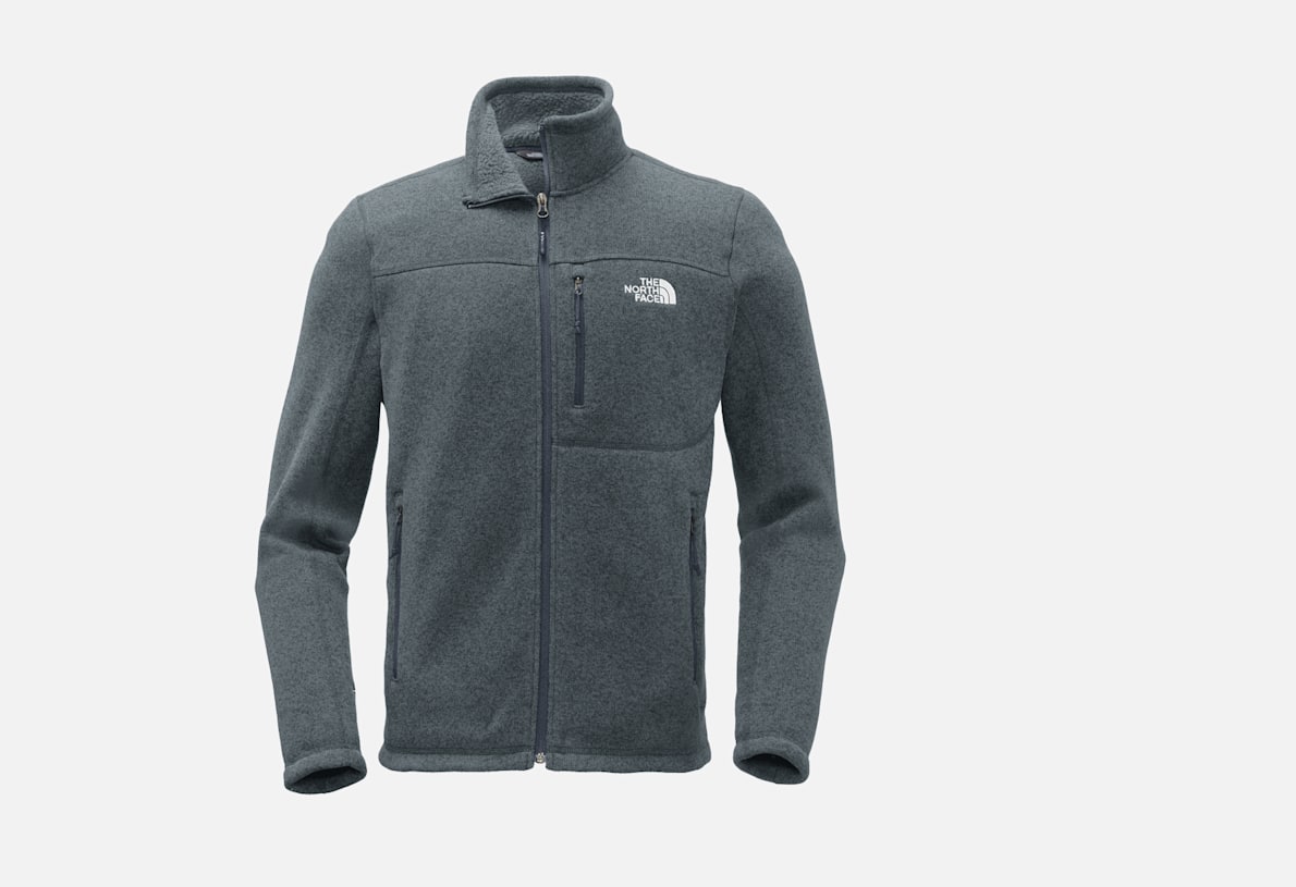 Custom The North Face® Fleece Jacket for Men
