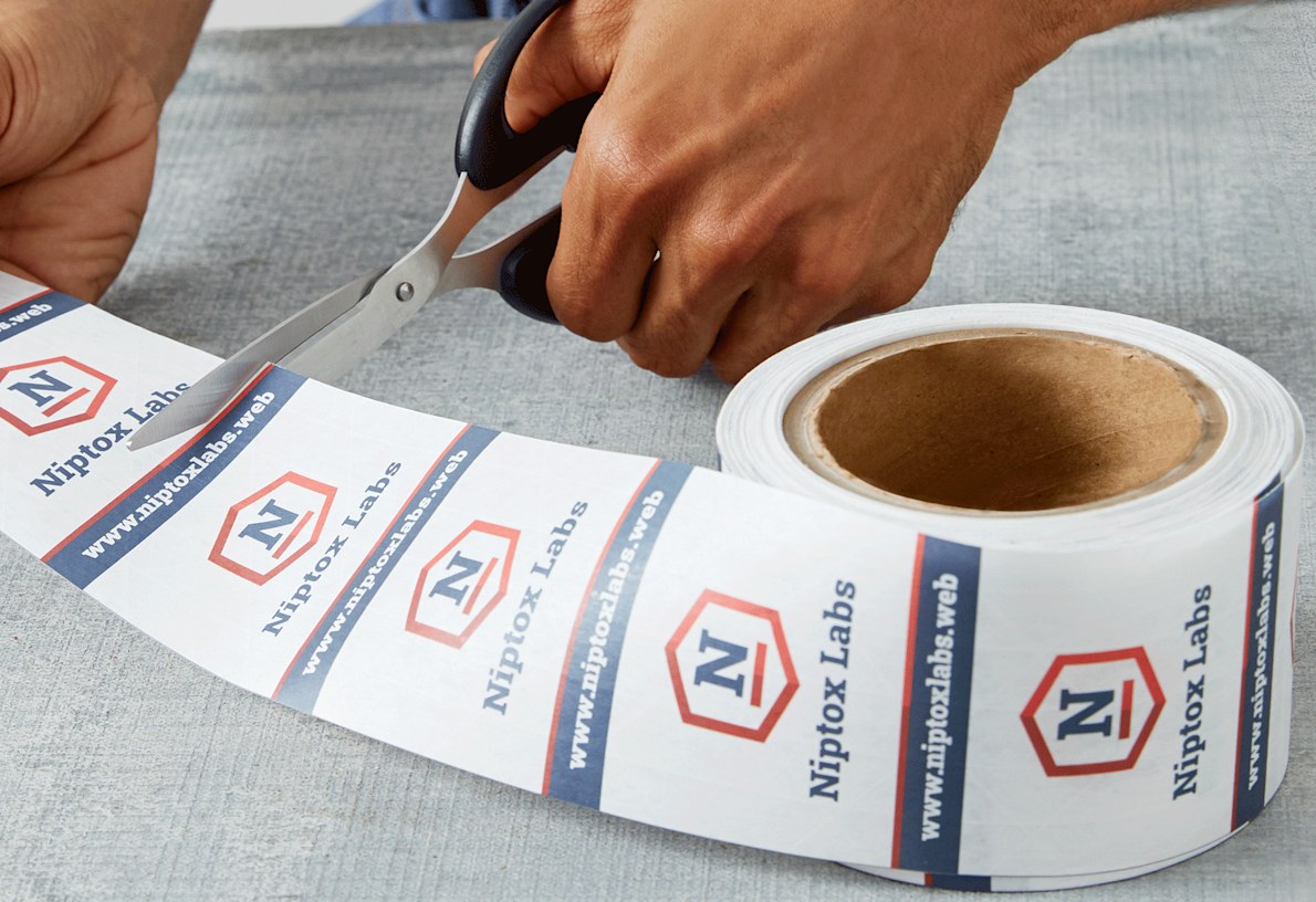 Paper on sale packing tape