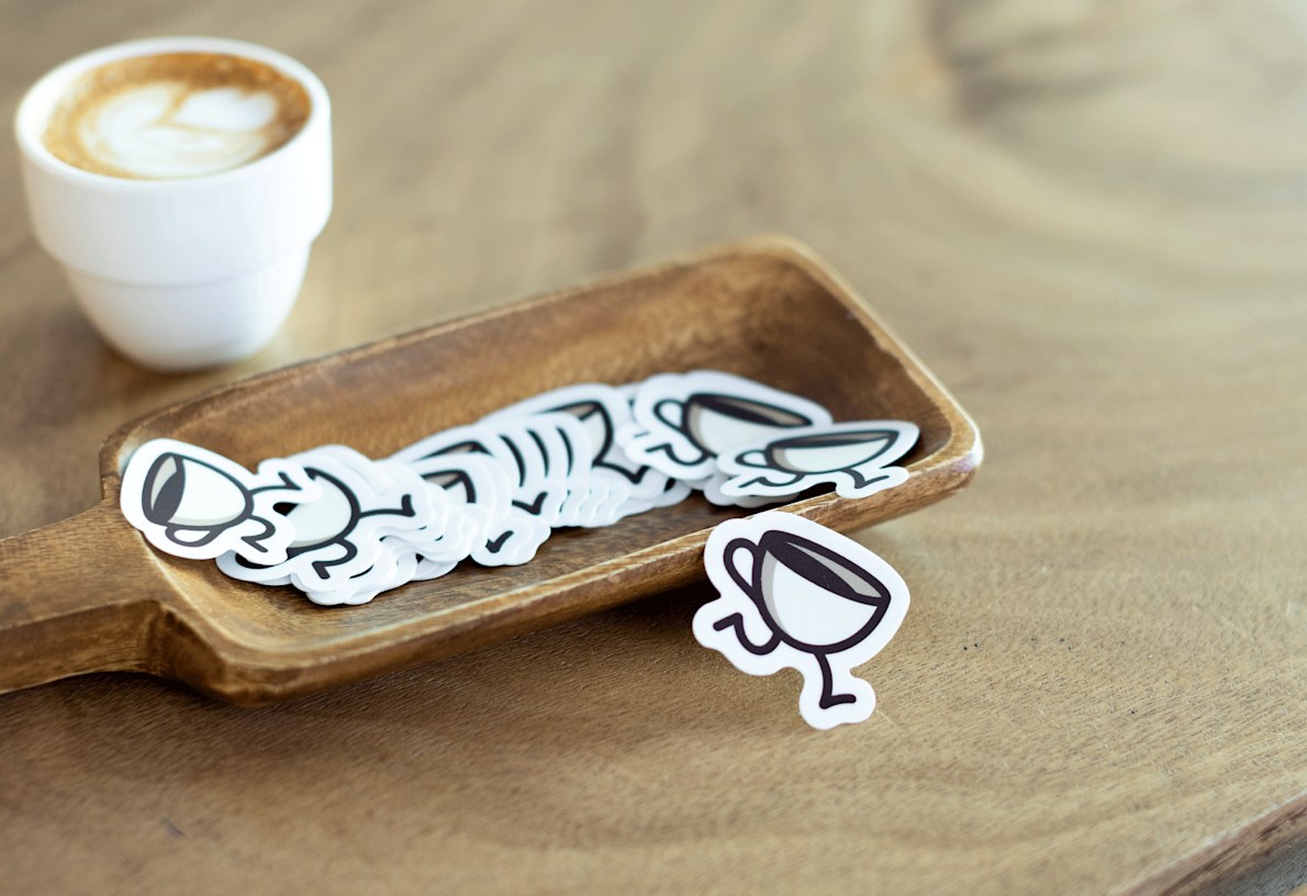 DOUBLE DIE CUT STICKERS + FREE SHIPPING