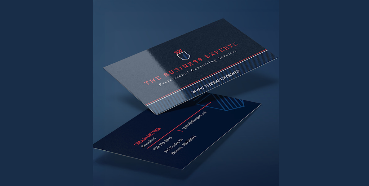 Business card store paper