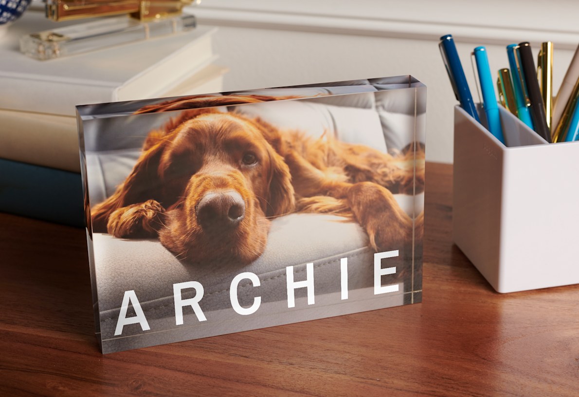 Custom acrylic block, Personalised acrylic block - Buy factory direct