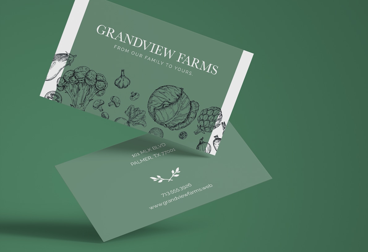 Natural Uncoated Business Cards