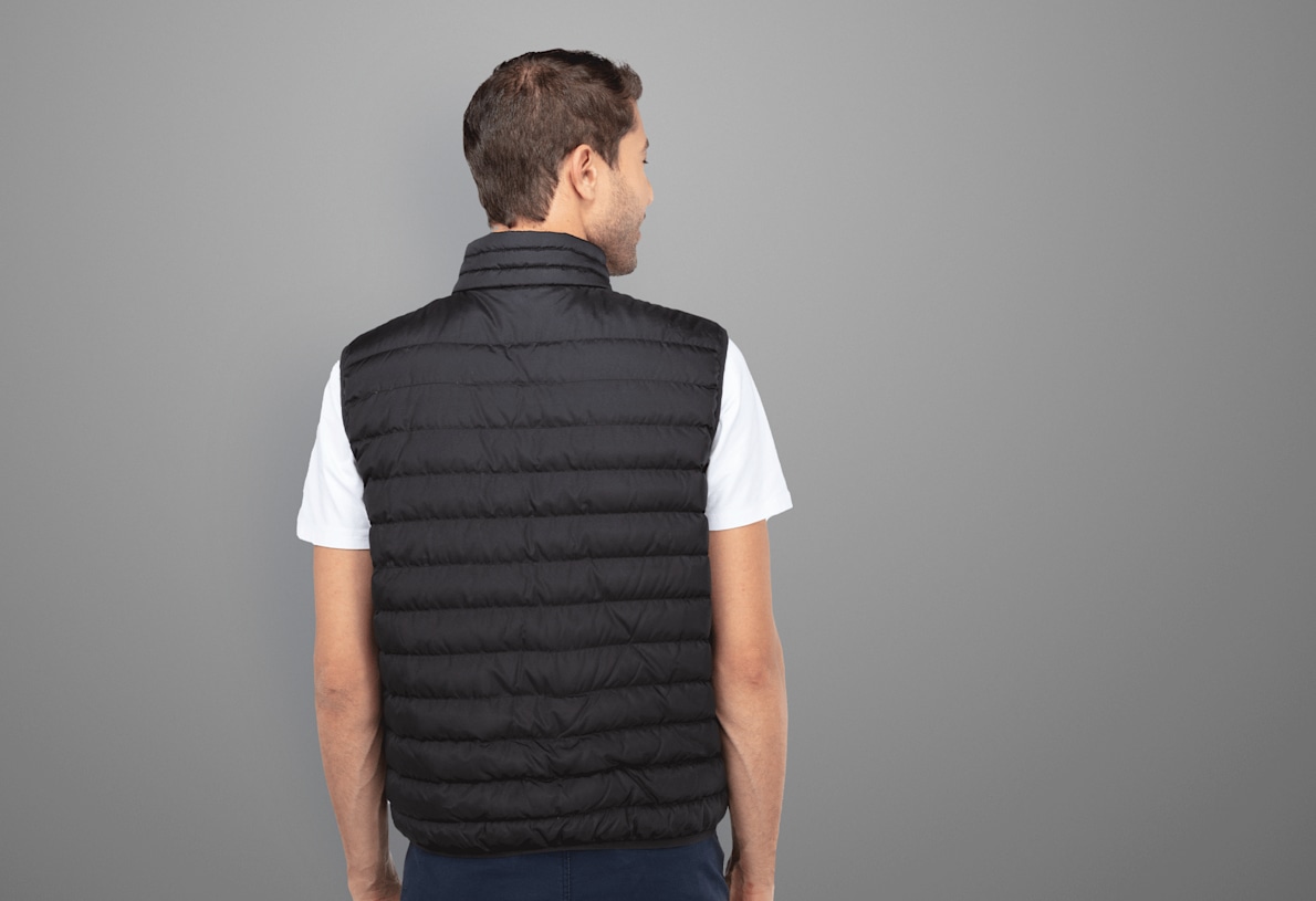 Men's Puffer Vest, Custom Puffer Vest