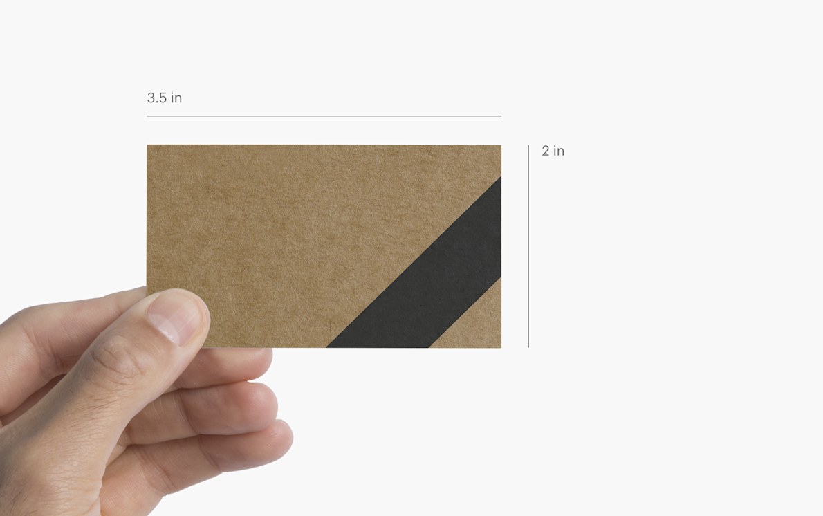 Kraft Paper Business Cards, Eco-friendly Cards