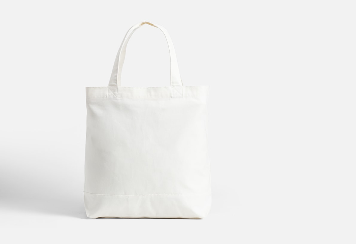 VistaPrint® Large Zip Cotton Tote Bag